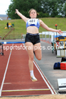 Womens under-20s long jumps, 2022 Northern Senior and Under-20 Champs., Wavertree Athletics Centre, Liverpool. Photo: David T. Hewitson/Sports for All Pics